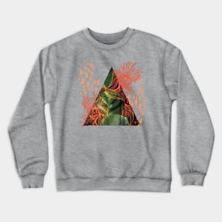 Tropical Leaves Crewneck Sweatshirt